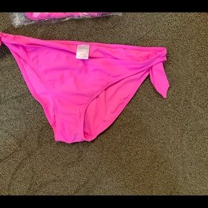Xhilaration from target Hot pink bikini bottom new size XL